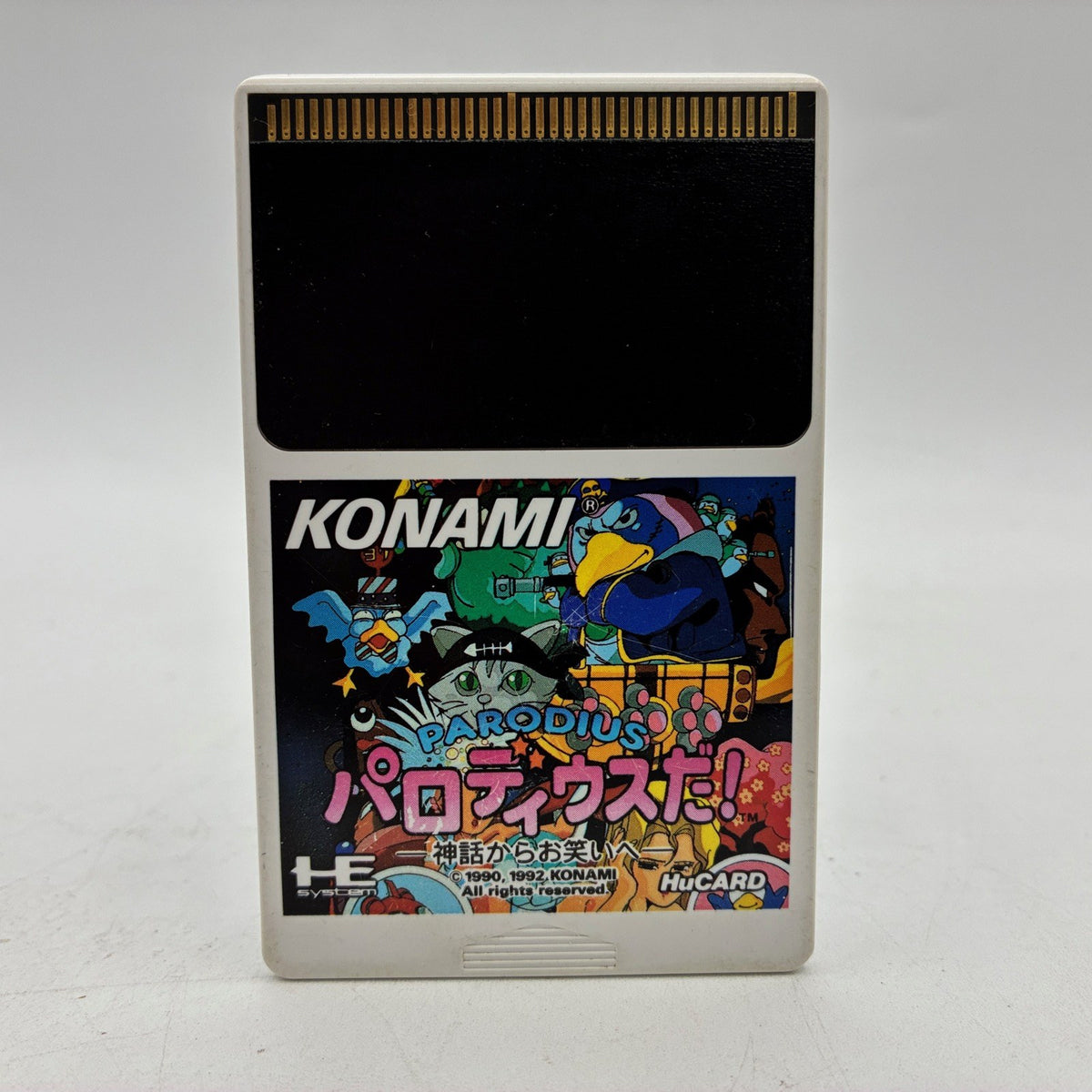 Parodius Da! From Myth to Laughter NEC PC Engine TurboGrafx-16 PCE NTSC-J