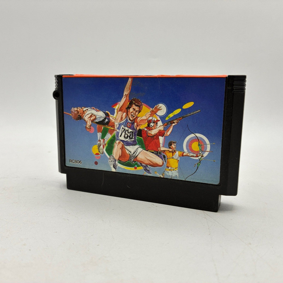 Nintendo Famicom Hyper Olympic / Hyper Sports + Konami Hyper Shot Controller Set