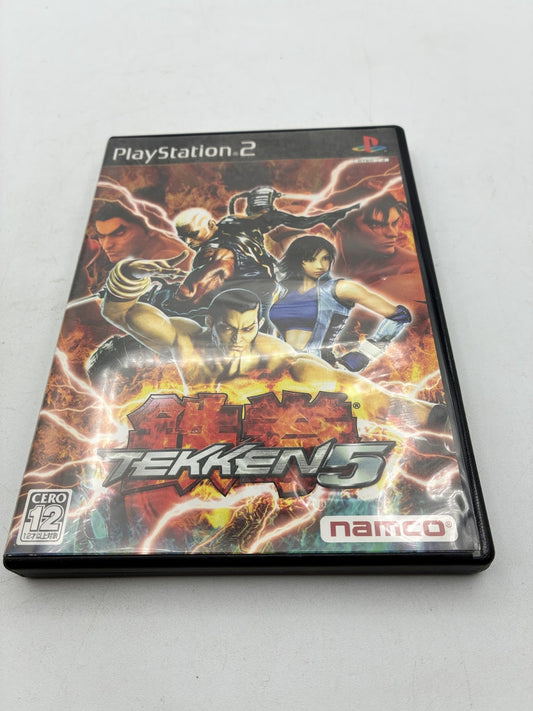 Tekken 5 Namco Sony PlayStation 2 PS2 NTSC-J Japan Import – Japanese retro console – Enjoy Game Japan