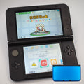 Used Nintendo 3DS LL XL Blue Black Handheld Console SPR-001 - For parts or not working