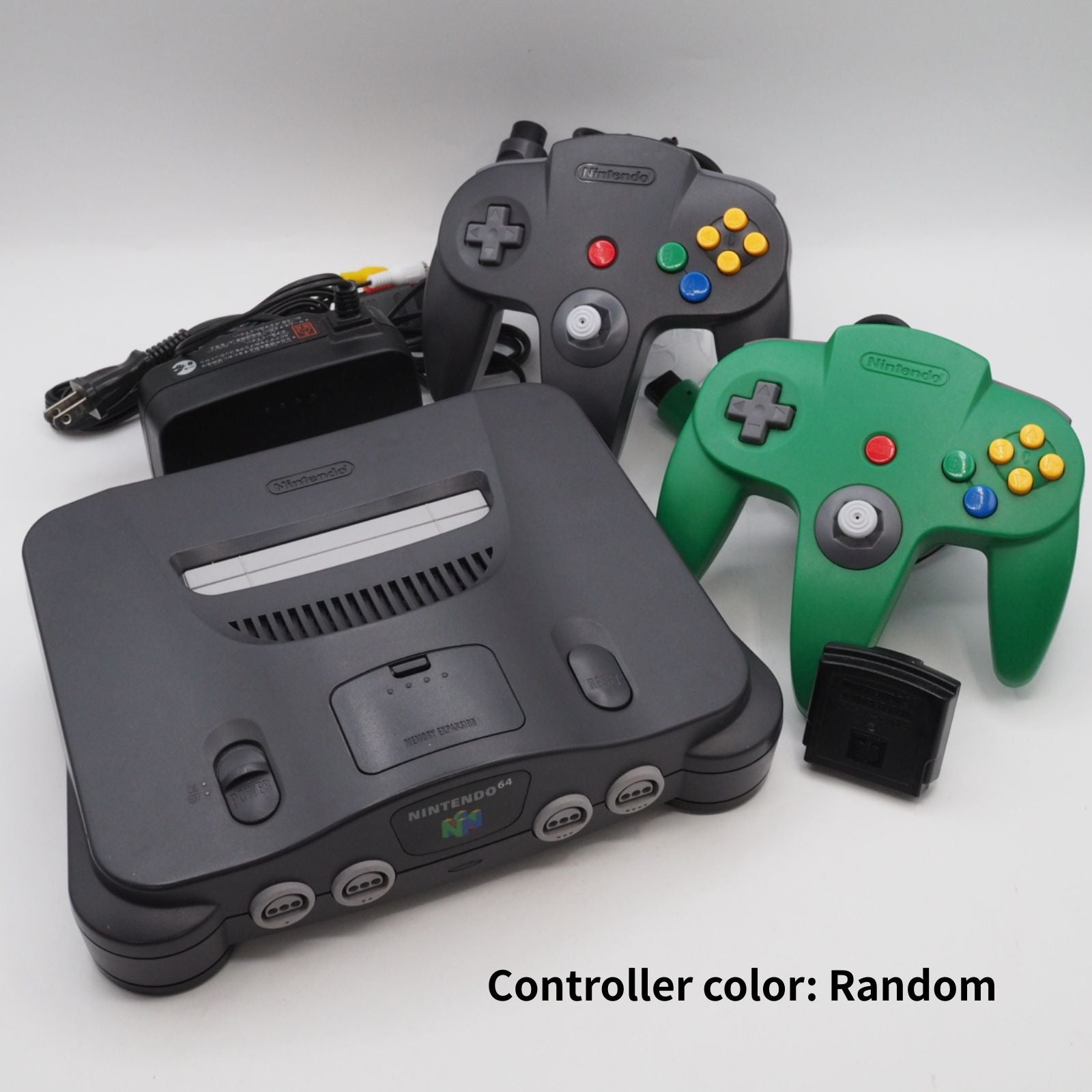 Used Nintendo 64 Console System NUS-001 Black NTSC-J / NTSC-U/C - Select Controller & Bundle — Nintendo | Enjoy Game Japan – Japanese retro console – Enjoy Game Japan