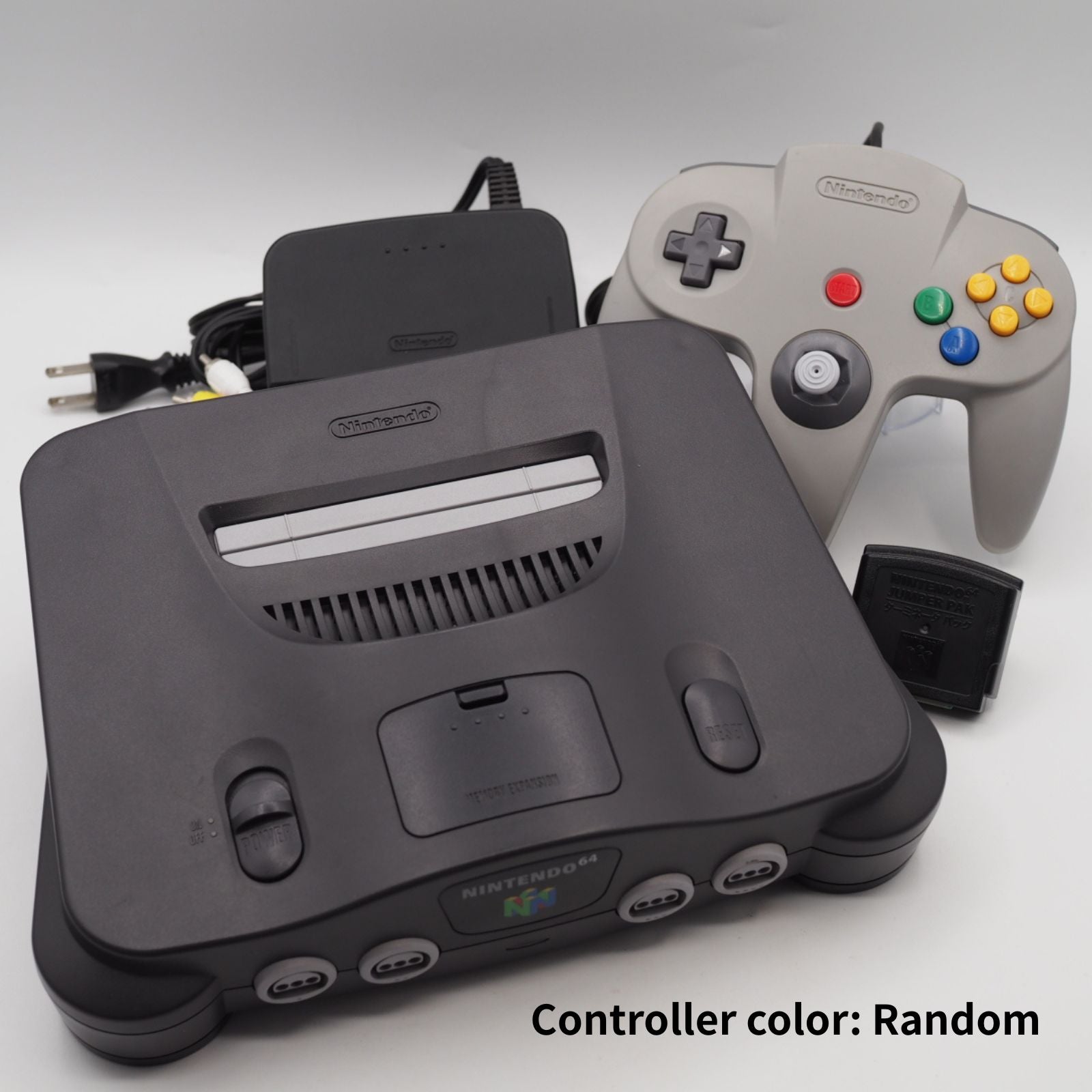Used Nintendo 64 Console System NUS-001 Black NTSC-J / NTSC-U/C - Select Controller & Bundle — Nintendo | Enjoy Game Japan – Japanese retro console – Enjoy Game Japan