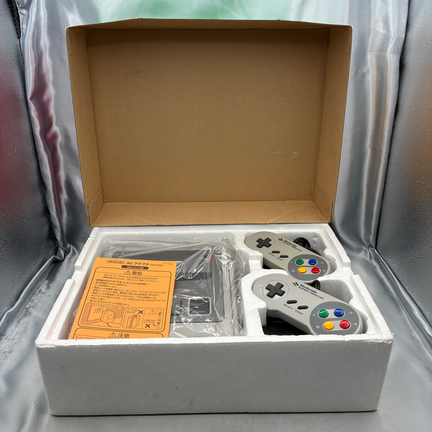 Used Nintendo Super Famicom Console system Boxed 1CHIP model - Tested & Working