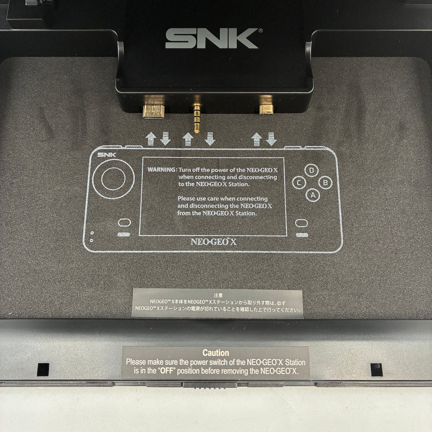 Used NEOGEO X Station + Joystick For NEOGEO X