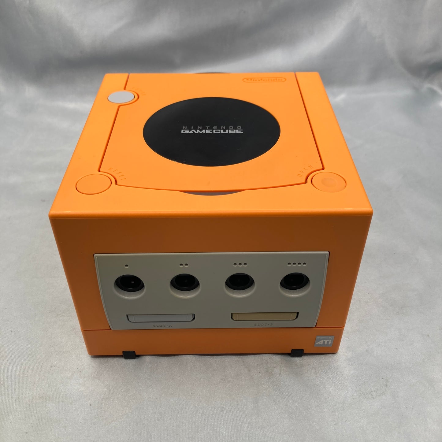 Nintendo GameCube Console System Orange Boxed + Game Boy Player + Memory Card 251  [NTSC-J] [NTSC-U/C] [Modified]