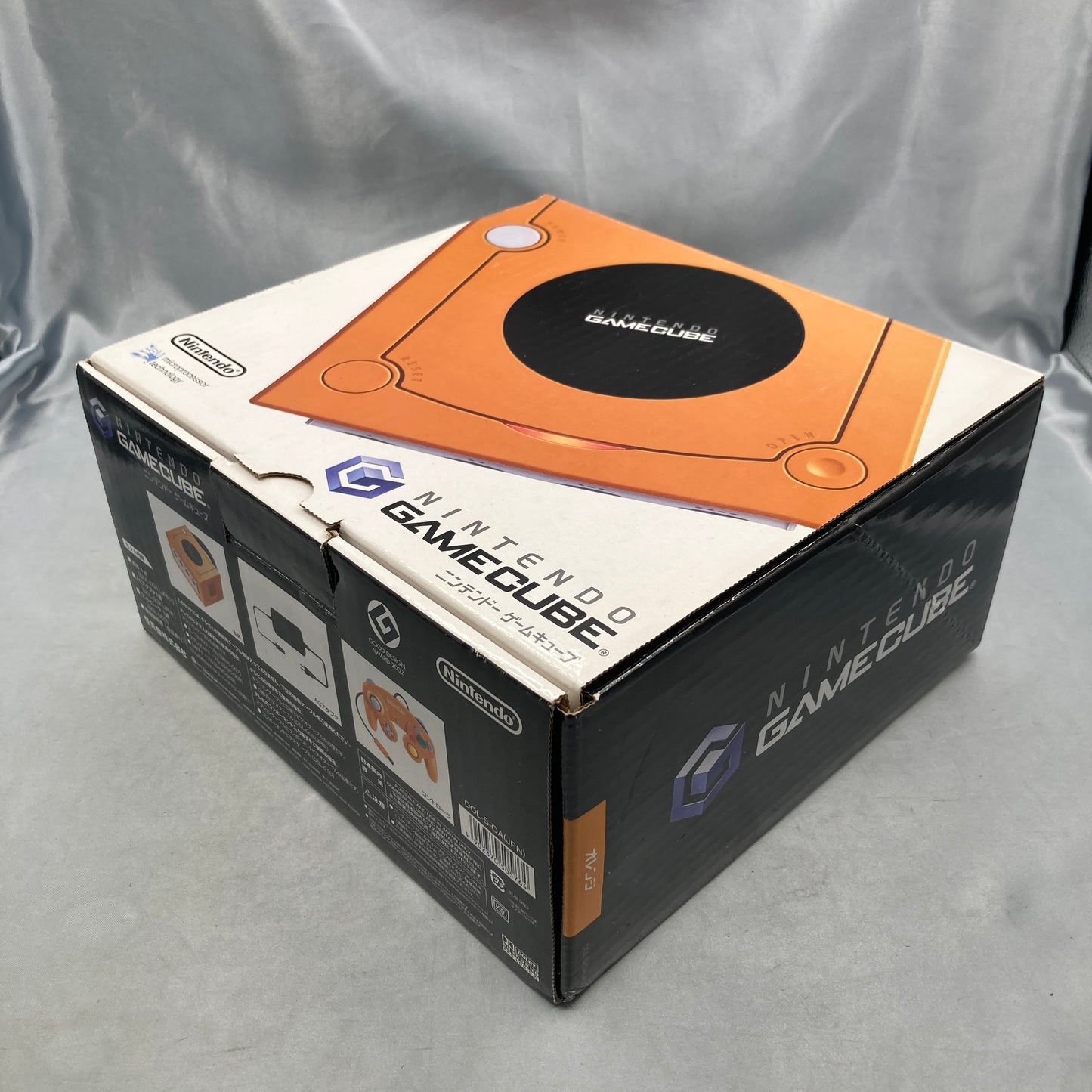 Nintendo GameCube Console System Orange Boxed + Game Boy Player + Memory Card 251  [NTSC-J] [NTSC-U/C] [Modified]