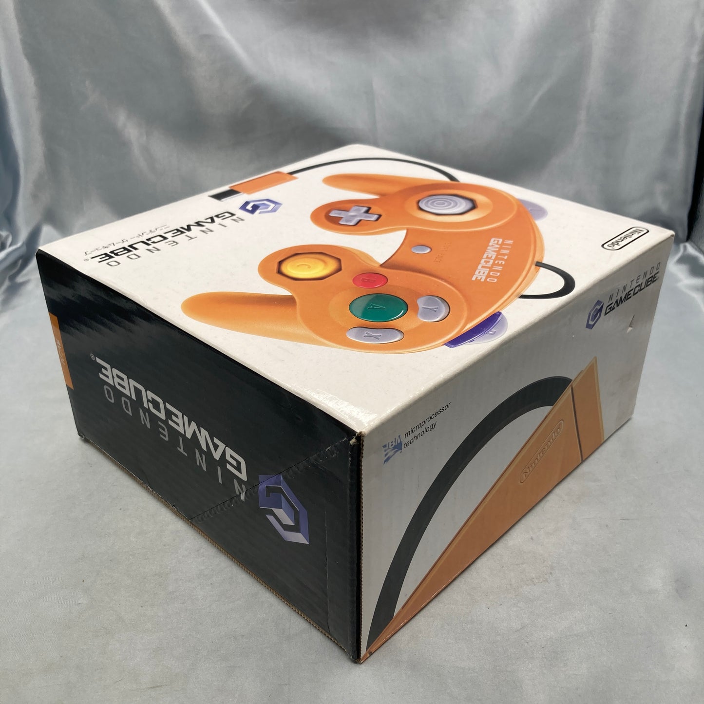 Nintendo GameCube Console System Orange Boxed + Game Boy Player + Memory Card 251  [NTSC-J] [NTSC-U/C] [Modified]