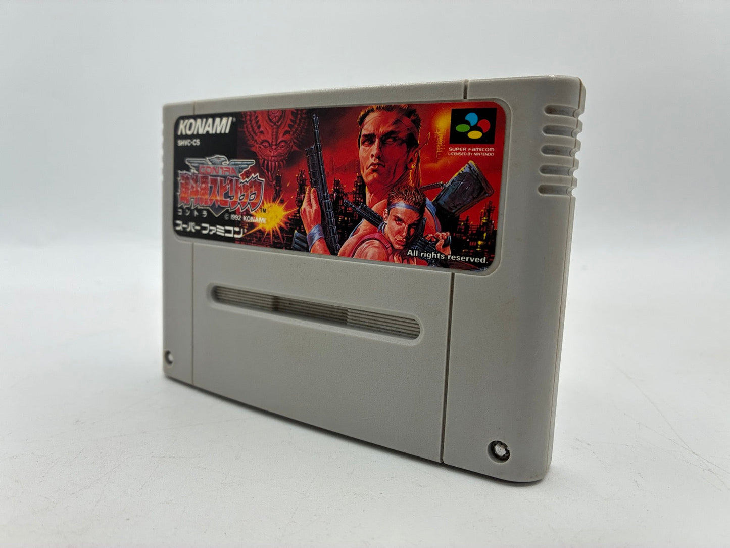 SNES Super Famicom Castlevania 4 Contra 3 Super Ghouls Ghosts Metroid Cart JP