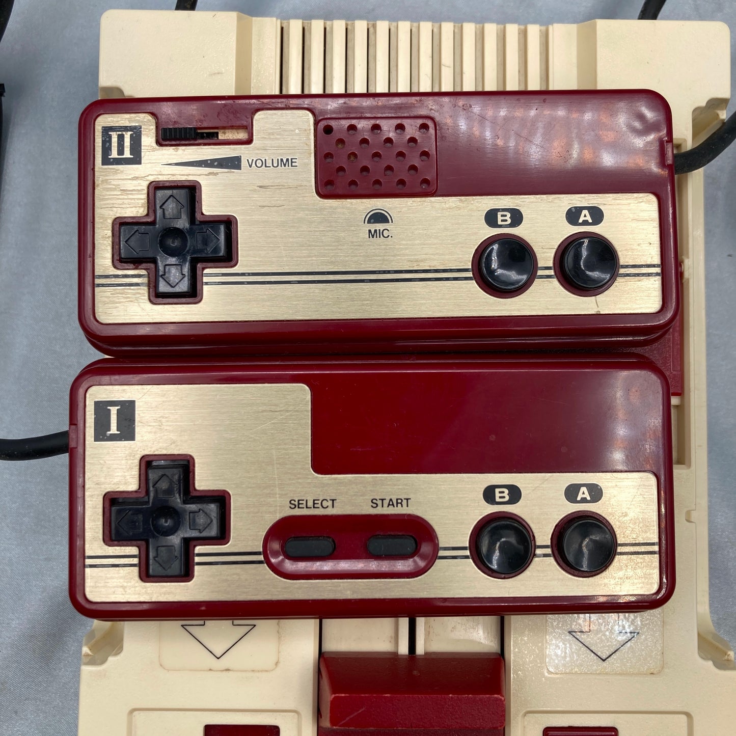 Nintendo Famicom & Disk System Console system SET Boxed [New Rubber Belt Replaced]