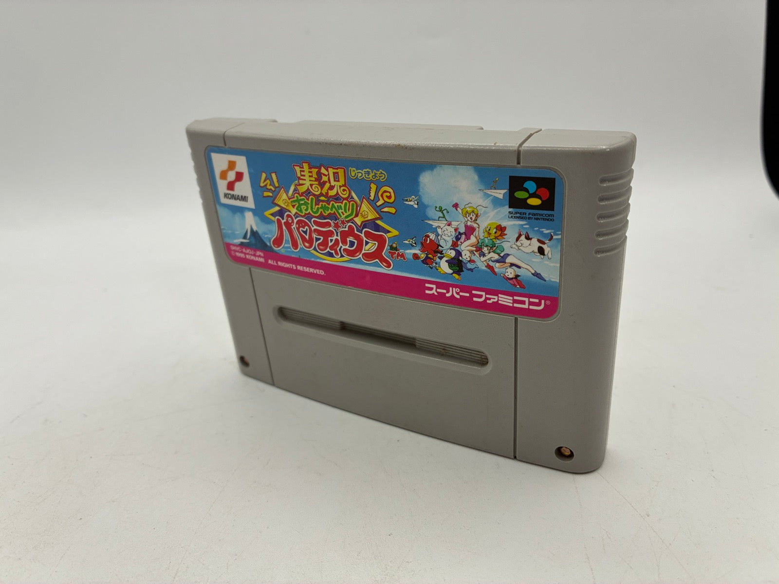Gokujou & Jikkyou Oshaberi Parodius Set Super Famicom SFC Tested Japan Import – Japanese retro console – Enjoy Game Japan