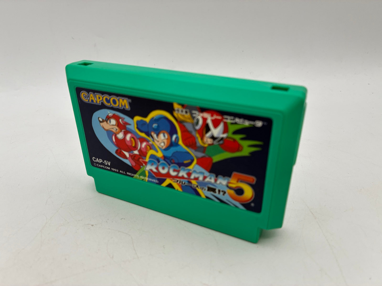 Mega Man 5 Nintendo Famicom Japan Tested NTSC-J – Japanese retro console – Enjoy Game Japan