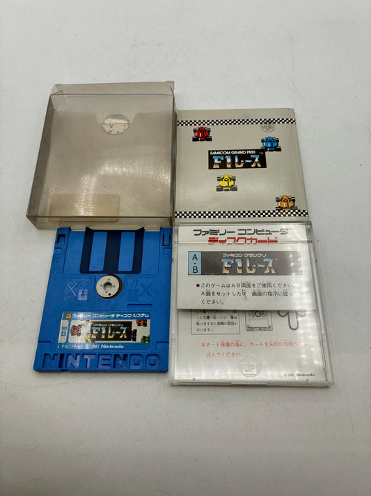 Used Famicom Grand Prix: F1 Race Famicom Disk System Boxed - Tested & Working – Japanese retro console – Enjoy Game Japan