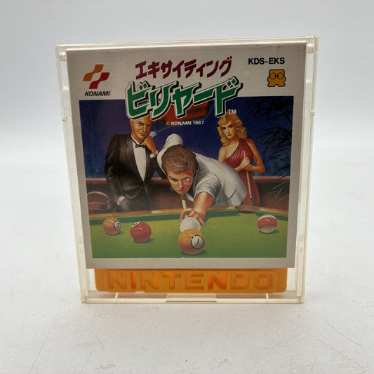 Used Exciting Billiards Famicom Disk System Boxed - Tested & Working – Japanese retro console – Enjoy Game Japan
