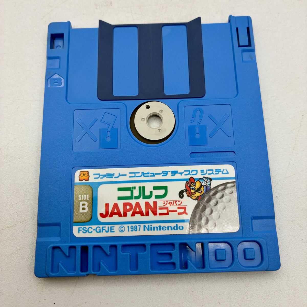 Used Golf Japan Course Famicom Disk System Boxed - Tested & Working