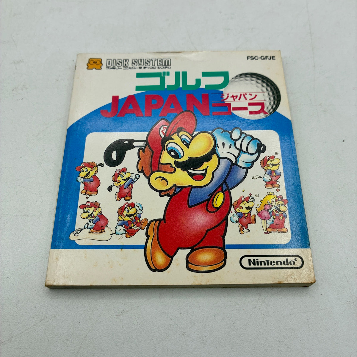 Used Golf Japan Course Famicom Disk System Boxed - Tested & Working