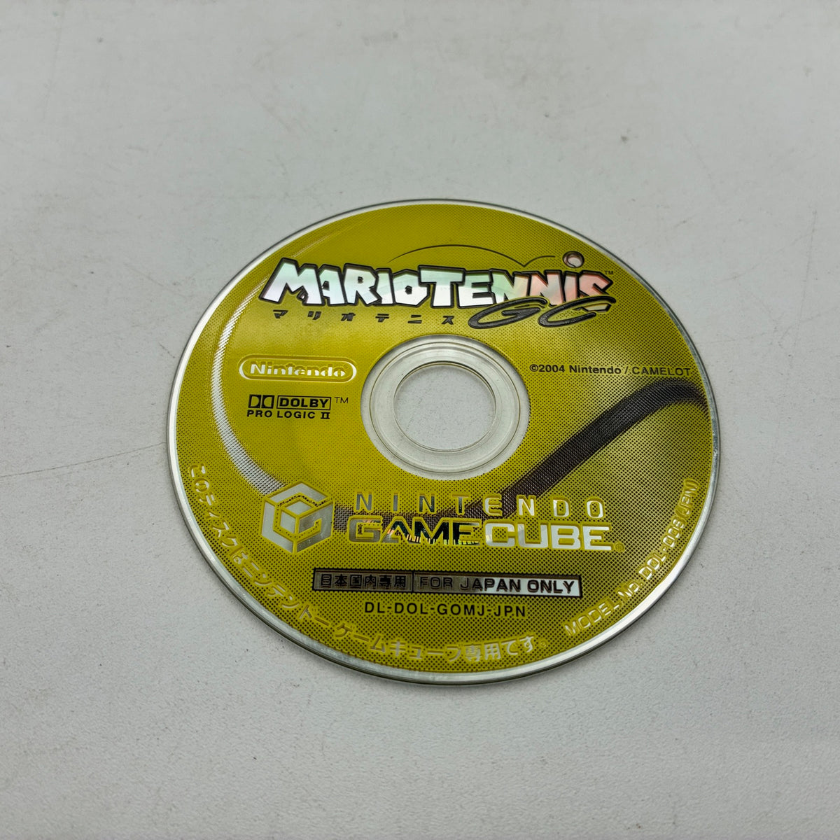 Used Mario Power Tennis Nintendo GameCube Japan Complete w/ Manual - Tested