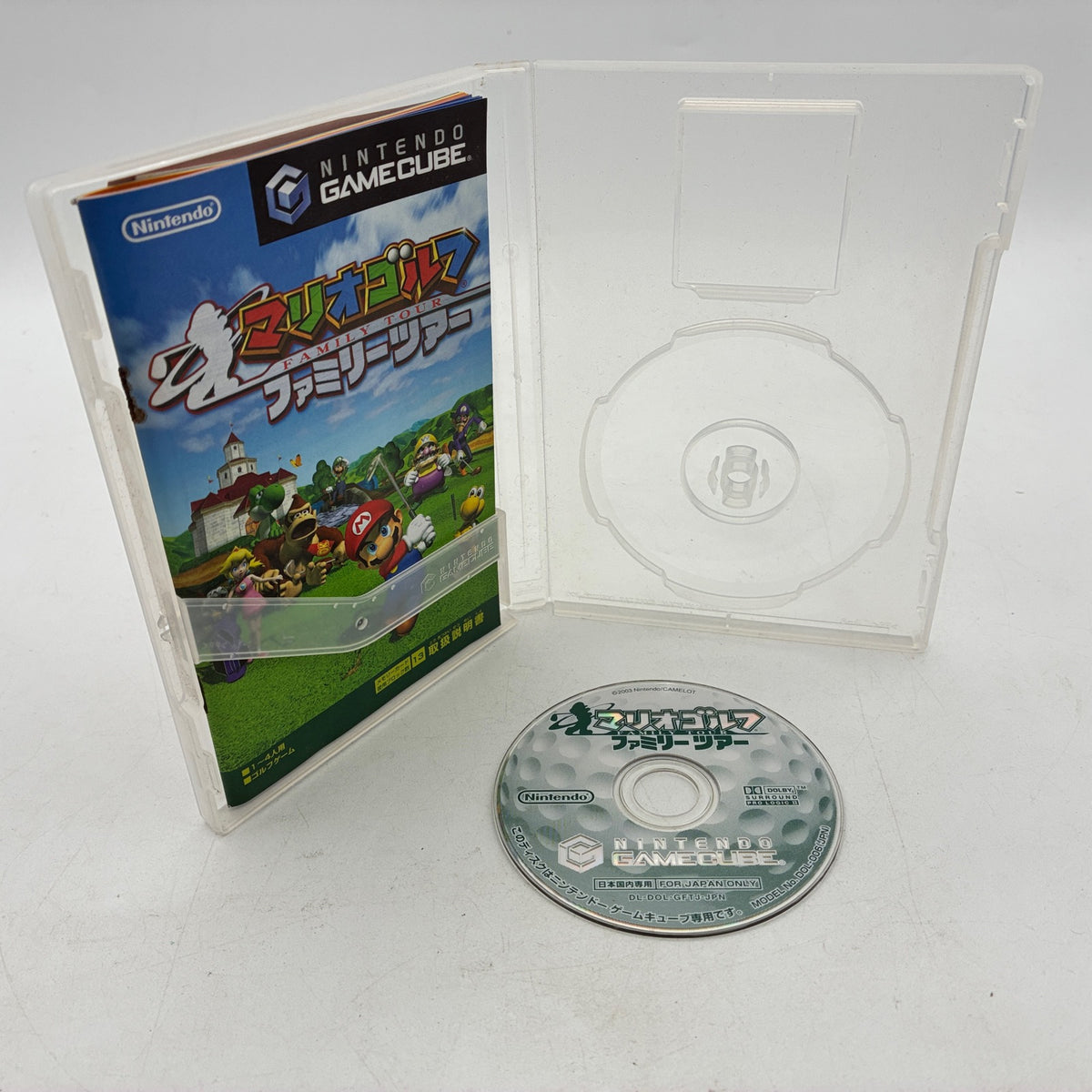Used Mario Golf: Toadstool Tour GameCube Japan Complete w/ Manual - Tested