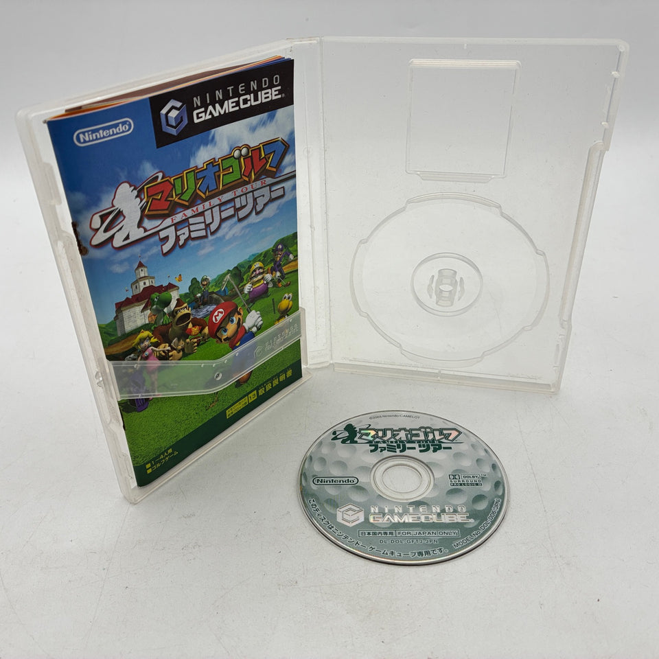 Used Mario Golf: Toadstool Tour GameCube Japan Complete w/ Manual - Tested