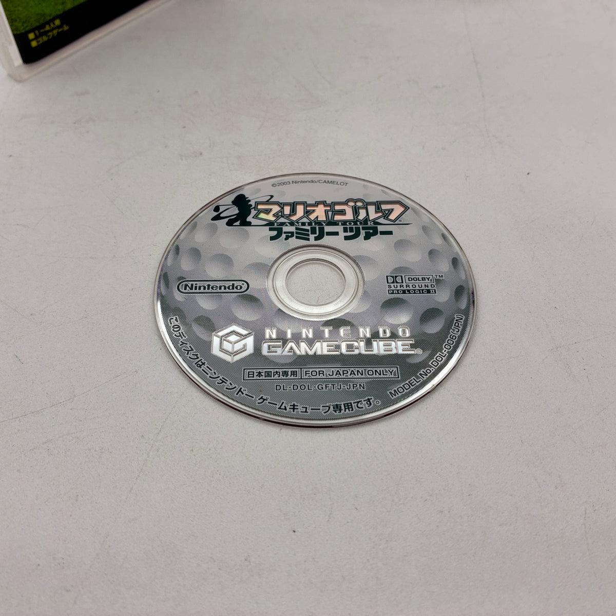 Used Mario Golf: Toadstool Tour GameCube Japan Complete w/ Manual - Tested