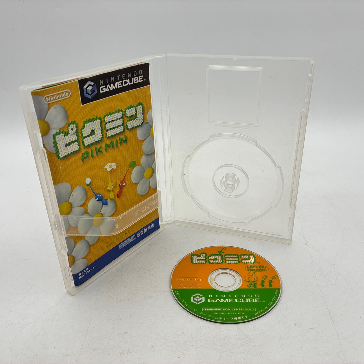 Used Pikmin Nintendo GameCube Japan Complete w/ Manual - Tested