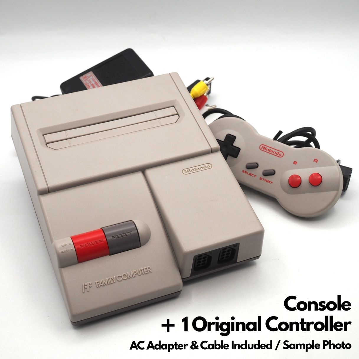 Used Nintendo New Famicom Console System HVC-101 Tested Working - Choose Your Controller & Game — Nintendo | Enjoy Game Japan