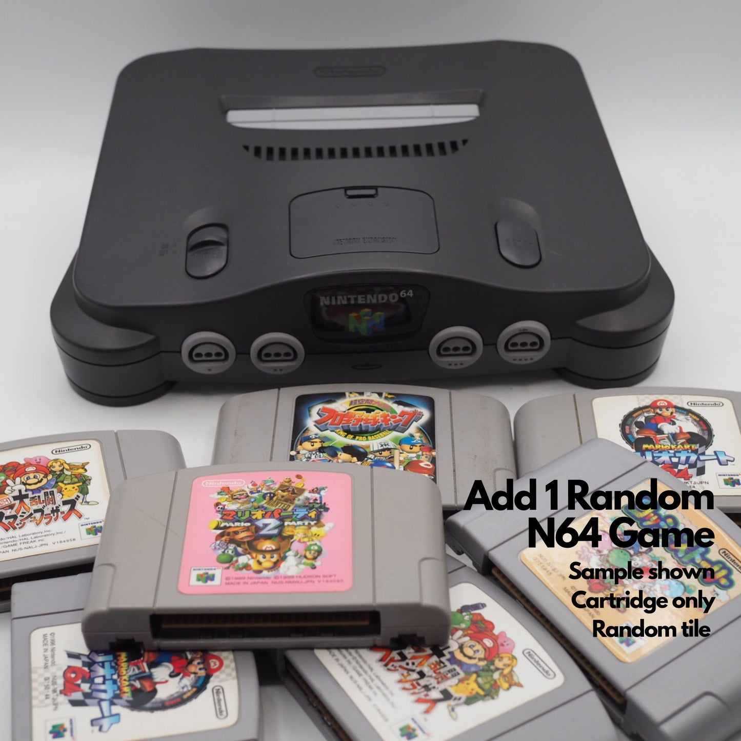 Used Nintendo 64 Console System NUS-001 Black NTSC-J / NTSC-U/C - Select Controller & Bundle — Nintendo | Enjoy Game Japan