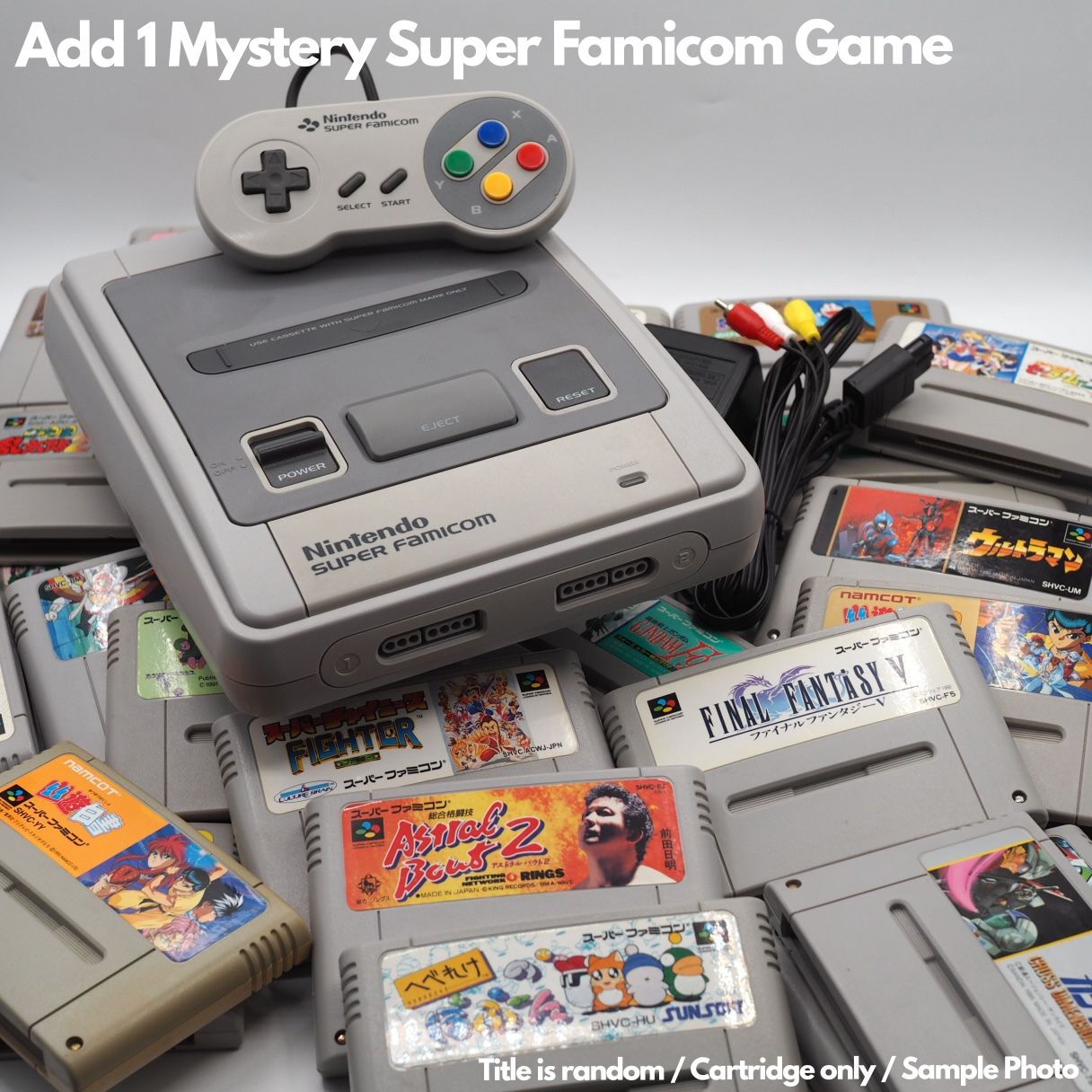 Used Nintendo Super Famicom Console system - Choose Your Bundle Tested NTSC-J — Nintendo | Enjoy Game Japan – Japanese retro console – Enjoy Game Japan