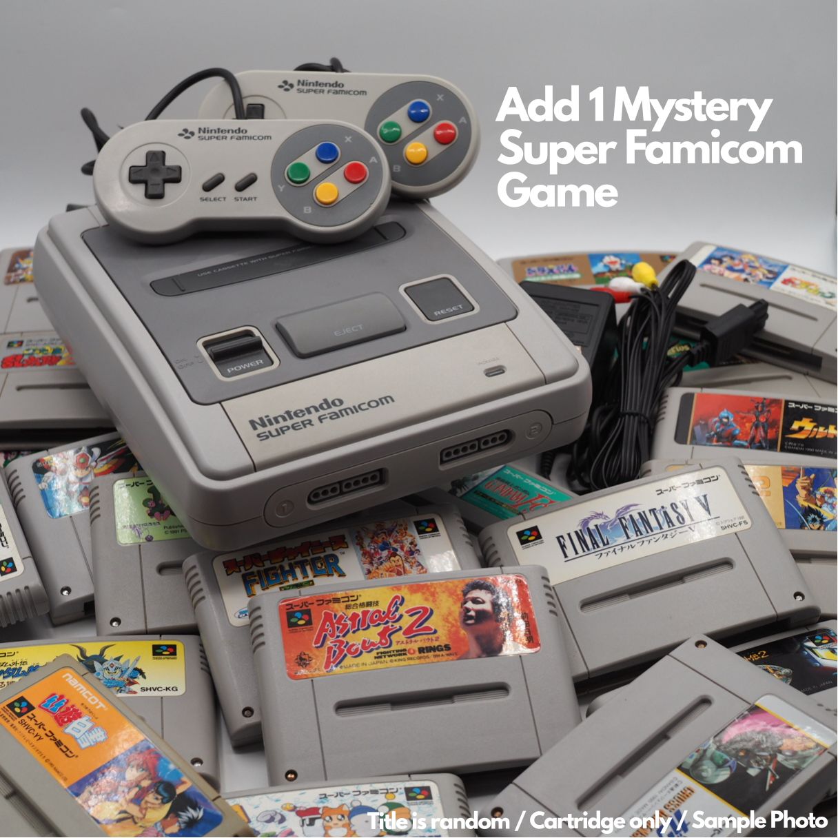 Used Nintendo Super Famicom Console system - Choose Your Bundle Tested NTSC-J — Nintendo | Enjoy Game Japan