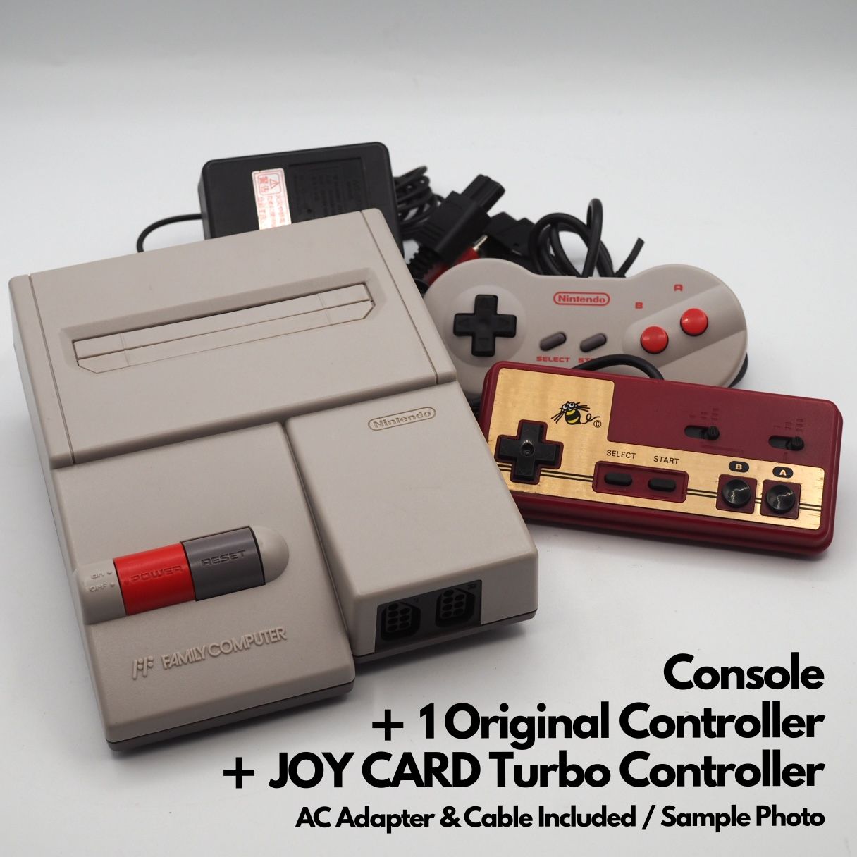 Used Nintendo New Famicom Console System HVC-101 Tested Working - Choose Your Controller & Game — Nintendo | Enjoy Game Japan – Japanese retro console – Enjoy Game Japan