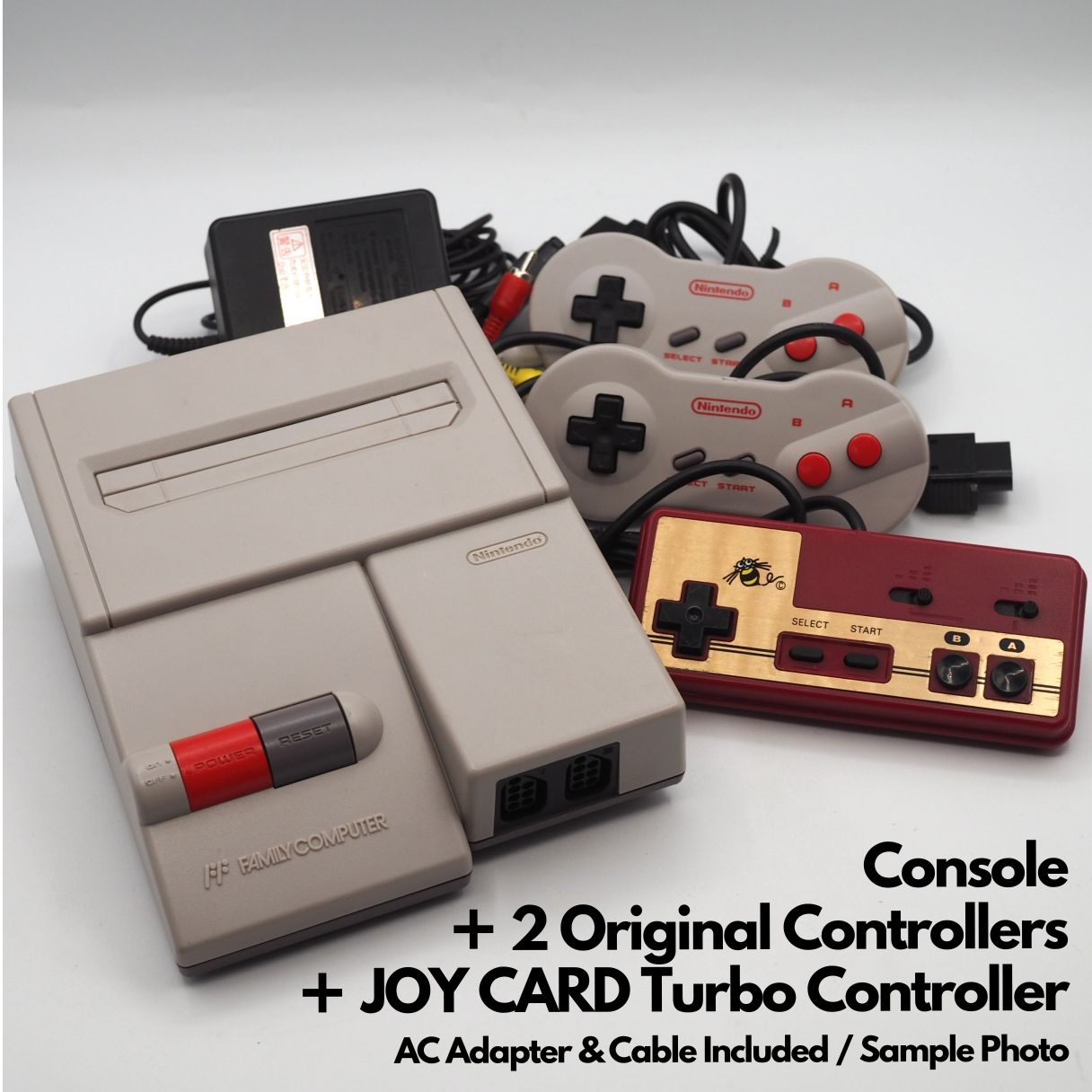Used Nintendo New Famicom Console System HVC-101 Tested Working - Choose Your Controller & Game — Nintendo | Enjoy Game Japan