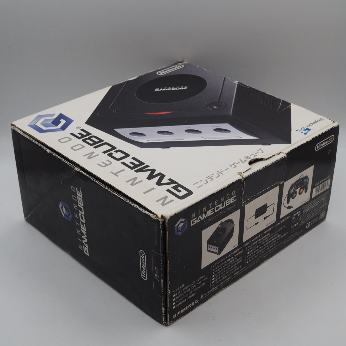 Used Nintendo GameCube Console System Black Boxed DOL-001 NTSC-J NTSC-U/C - Tested & Working