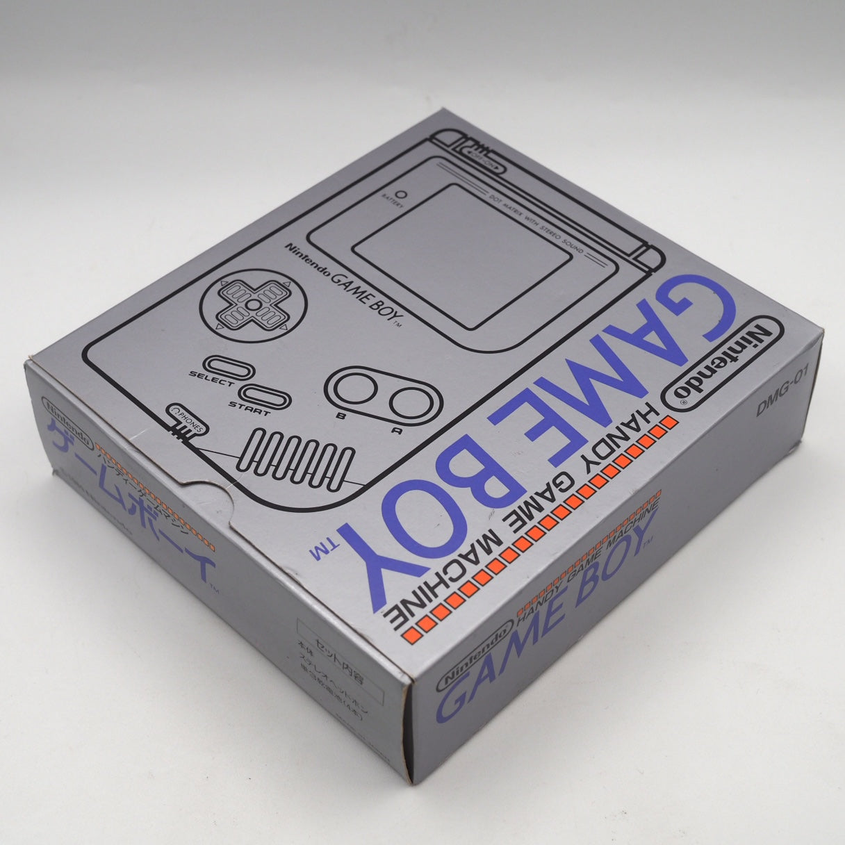 Used Nintendo GAME BOY Console DMG-01 Boxed Gray - Tested & Working