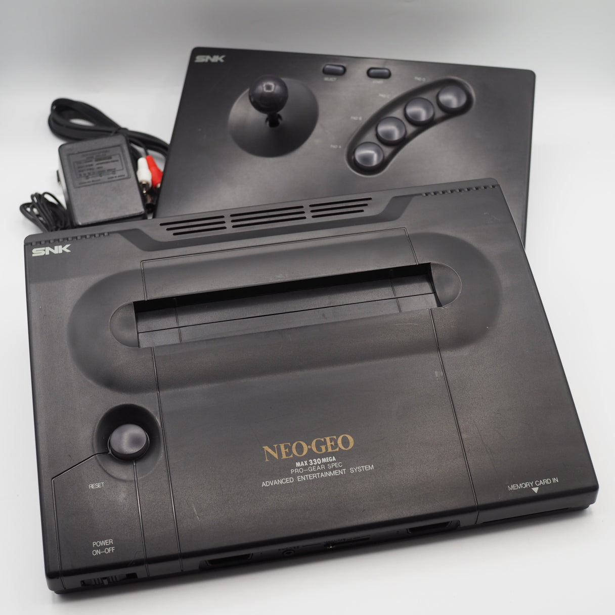 Used NEO GEO AES Console System & Controller UNIBIOS SNK - Tested & Working