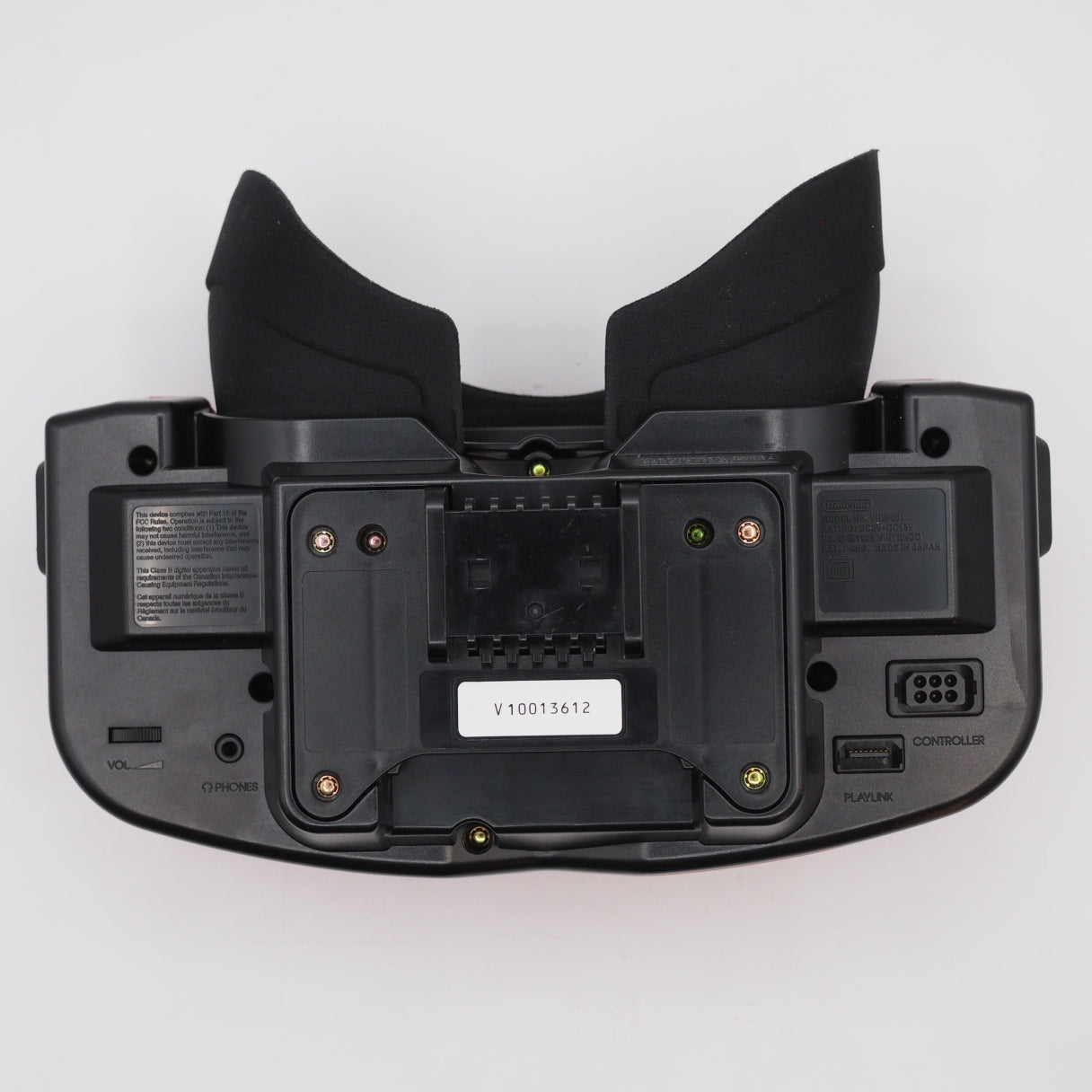 Used VIRTUAL BOY Nintendo 3D Display Game System Boxed W/ AC Adapter + AC adapter tap - Tested & Working