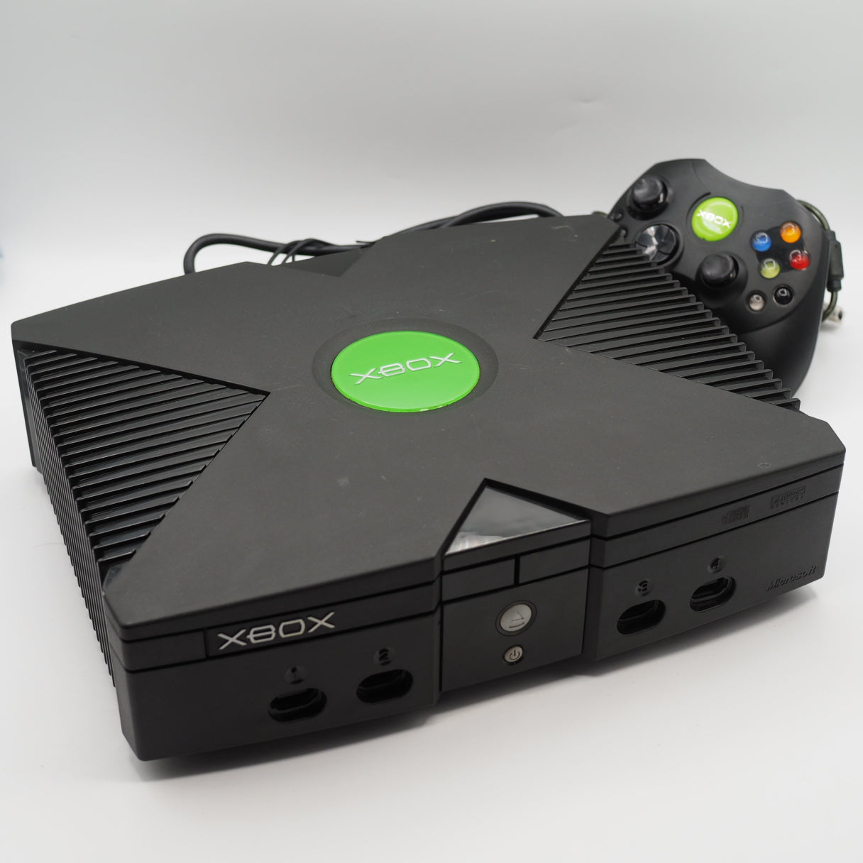 Used Microsoft Xbox Console system Black NTSC-J Tested