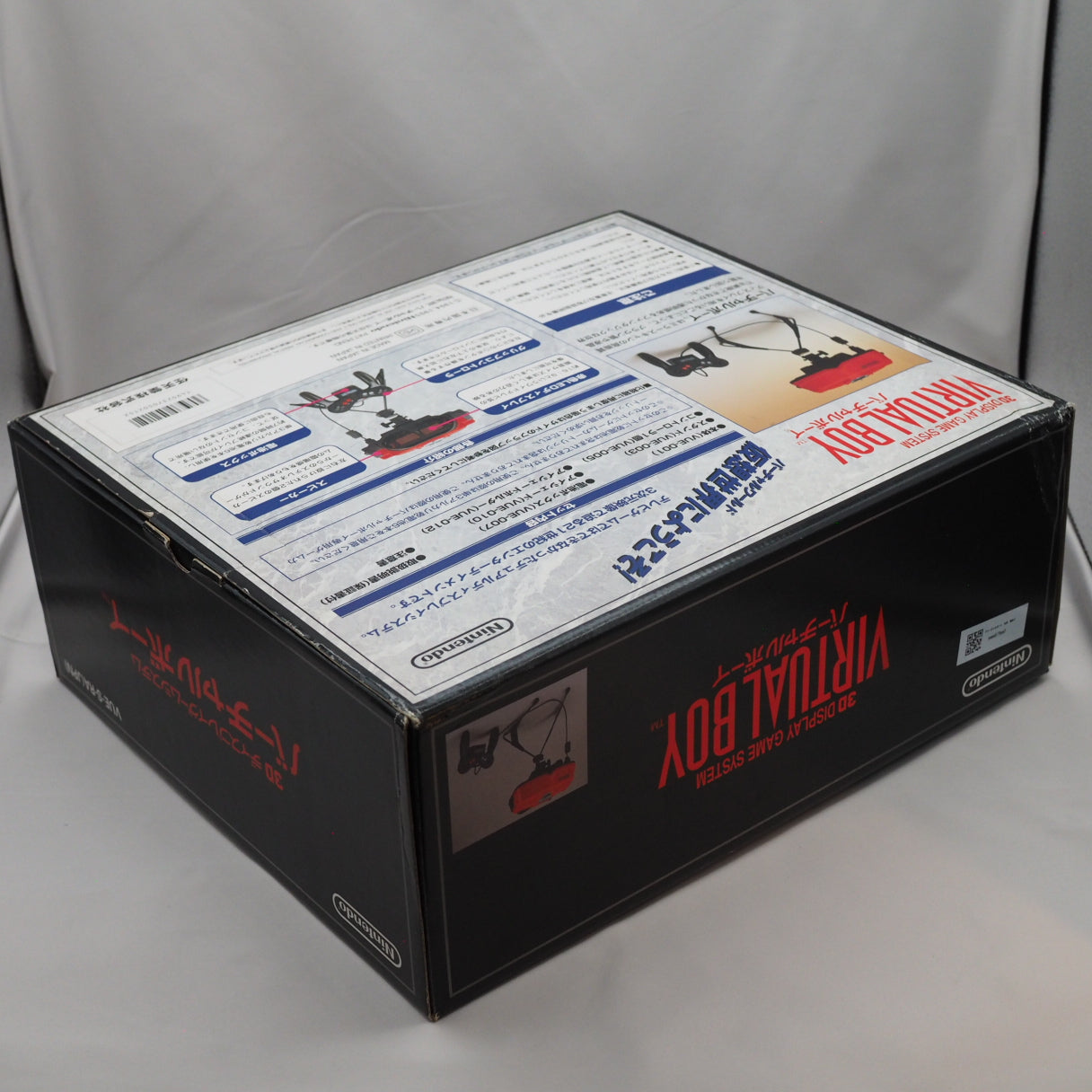 Used VIRTUAL BOY Nintendo 3D Display Game System Boxed W/ AC Adapter + AC adapter tap - Tested & Working