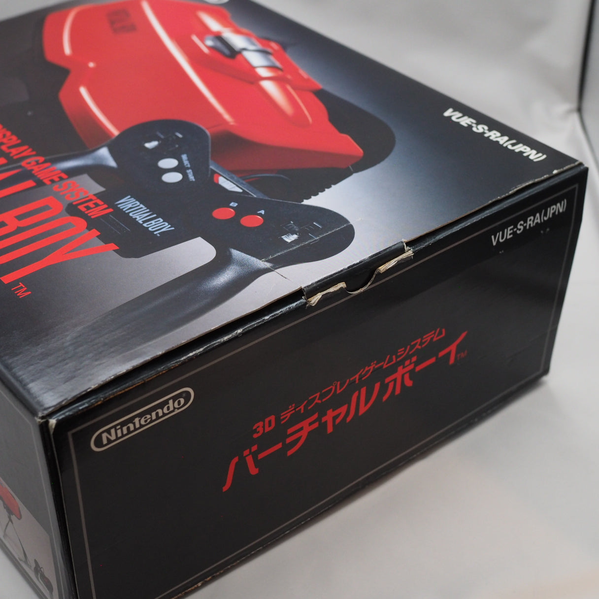 Used VIRTUAL BOY Nintendo 3D Display Game System Boxed W/ AC Adapter + AC adapter tap - Tested & Working