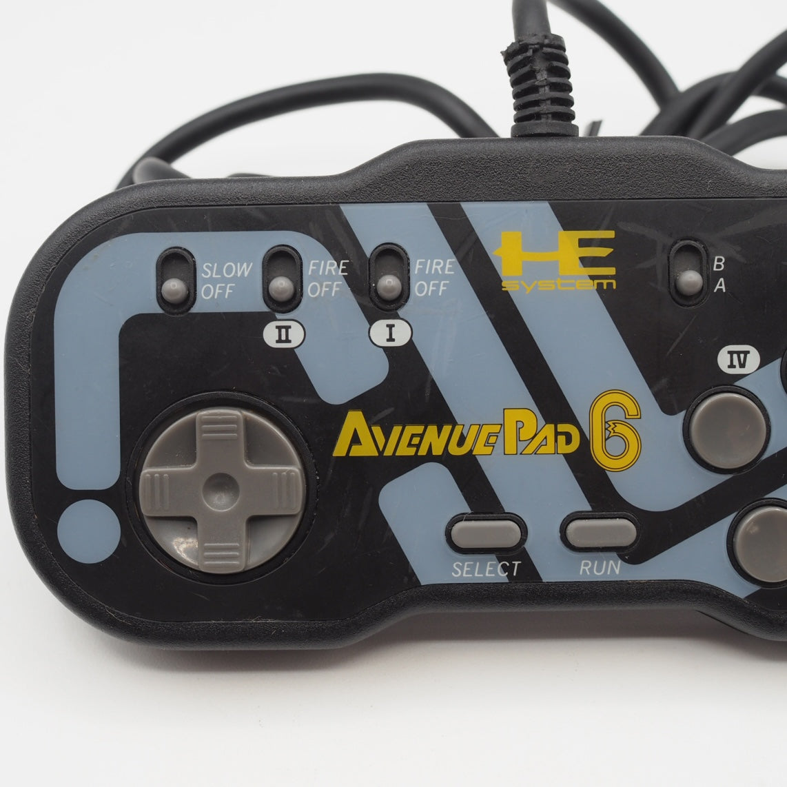 Used PC Engine Avenue Pad 6 Controller NAPD-1002 - Tested & Working