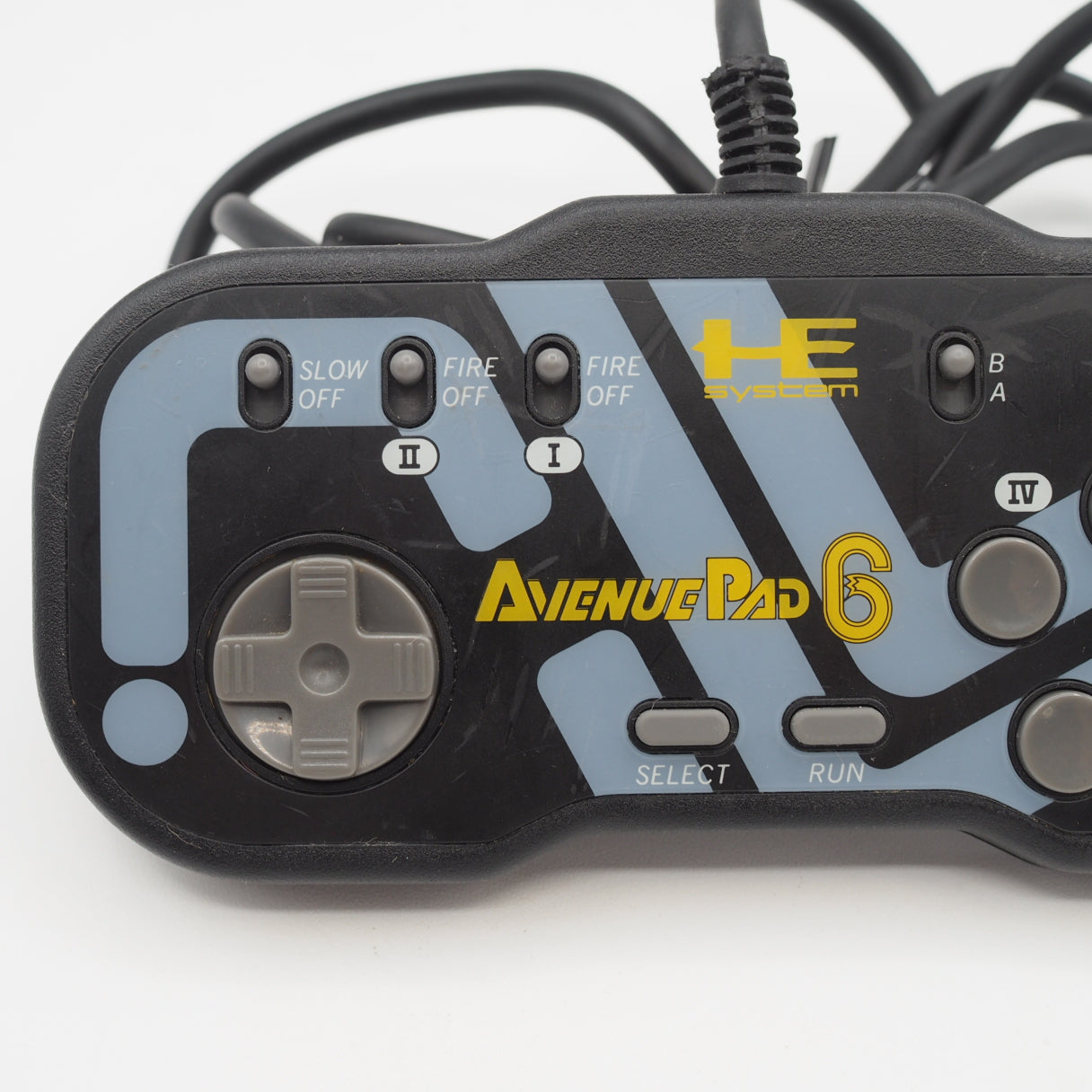 Used PC Engine Avenue Pad 6 Controller NAPD-1002 - Tested & Working