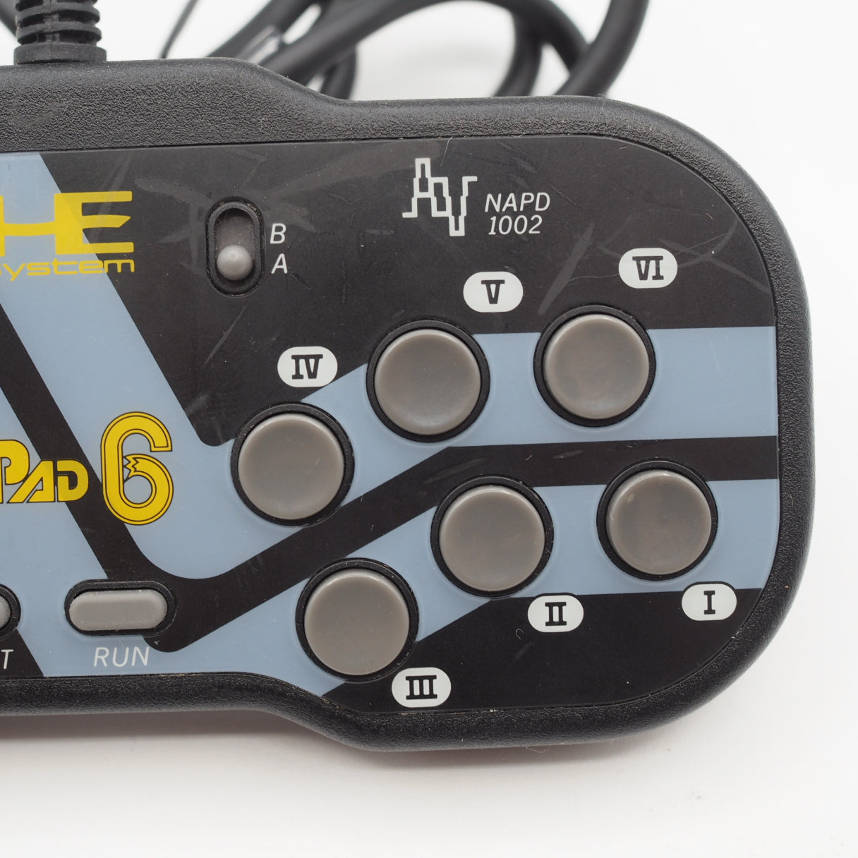 Used PC Engine Avenue Pad 6 Controller NAPD-1002 - Tested & Working