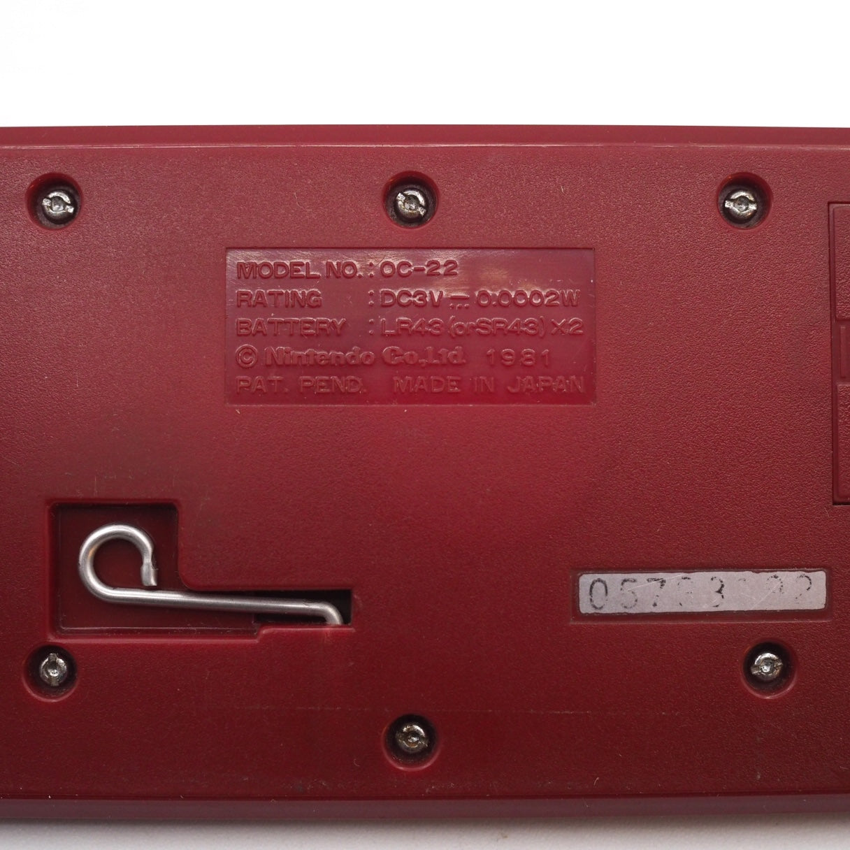 Used Nintendo GAME&WATCH OCTOPUS Handheld Console OC-22 - Tested & Working