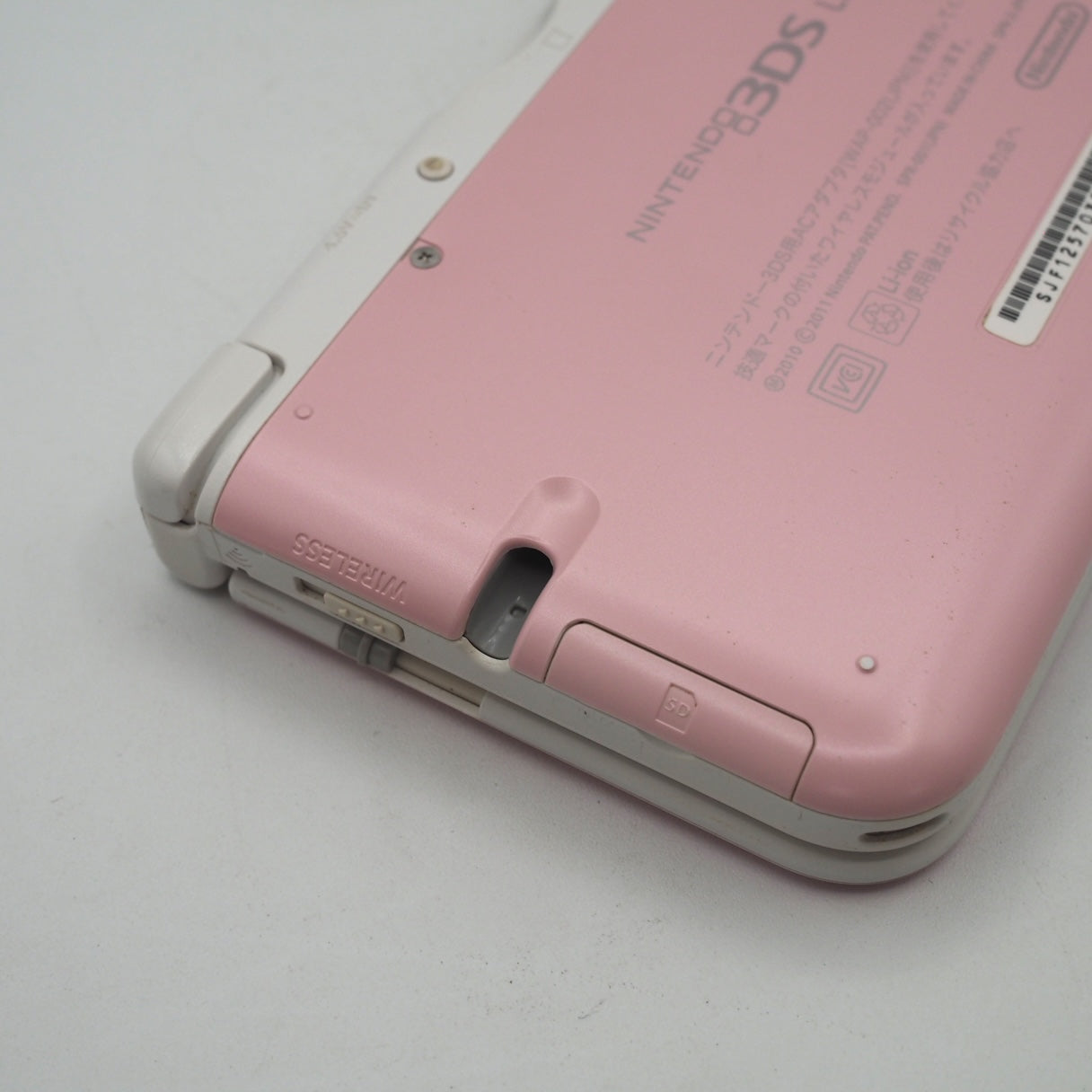 Used Nintendo 3DS LL XL Pink White Handheld Console SPR-001 - Tested & Working