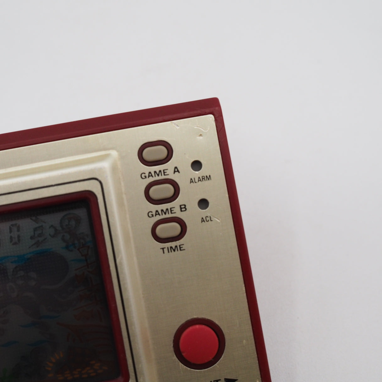 Used Nintendo GAME&WATCH OCTOPUS Handheld Console OC-22 - Tested & Working