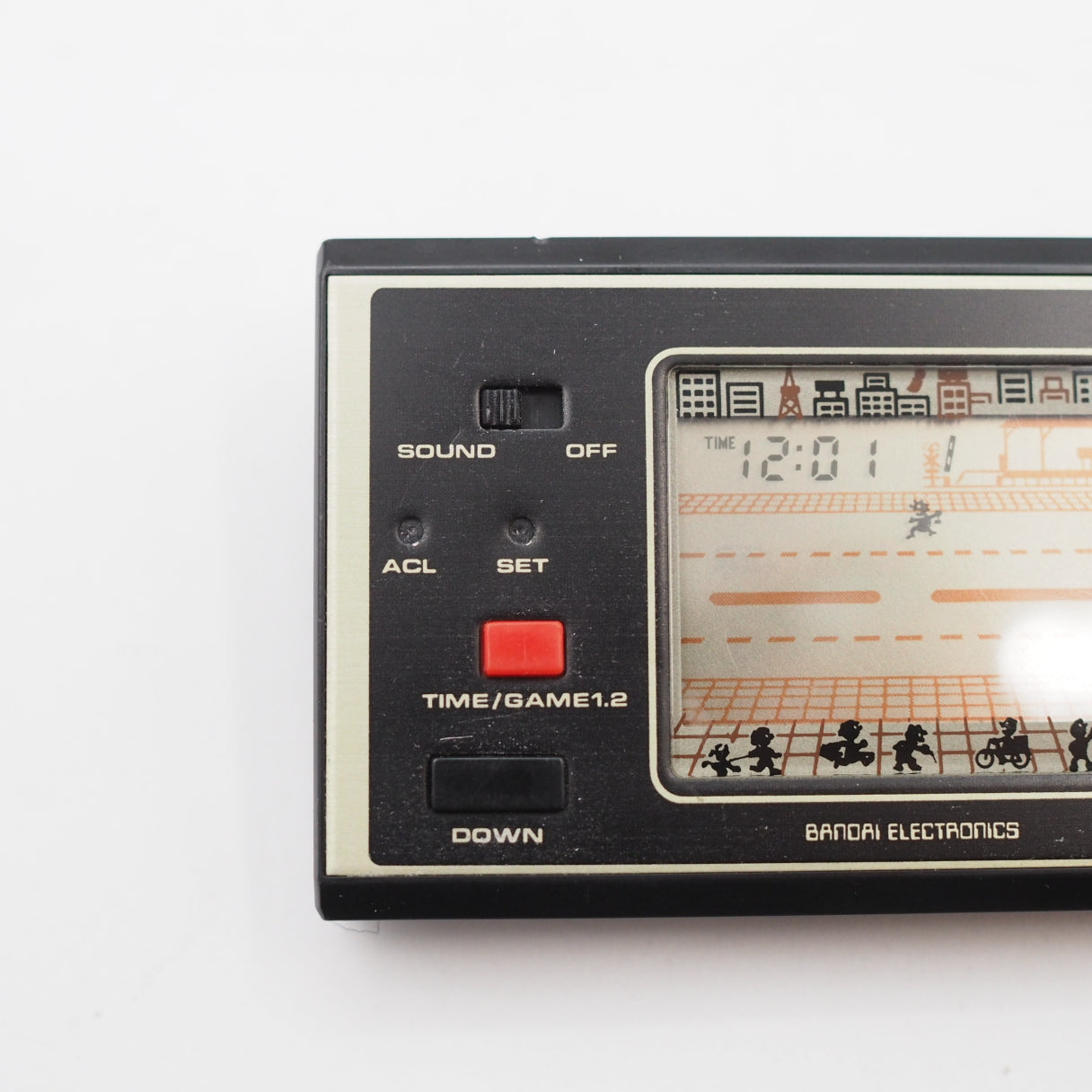 Used BANDAI ELECTRONICS CROSS HIGHWAY LCD Game Console only - Tested & Working