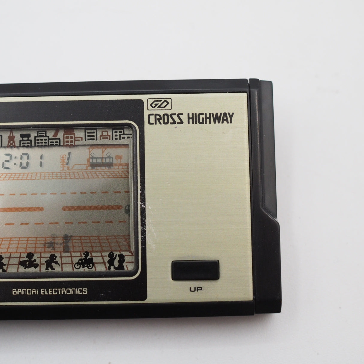 Used BANDAI ELECTRONICS CROSS HIGHWAY LCD Game Console only - Tested & Working