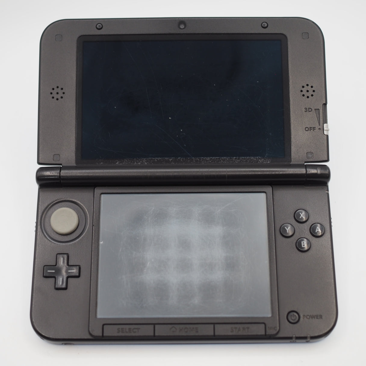 Used Nintendo 3DS LL XL Blue Black Handheld Console SPR-001 - For parts or not working