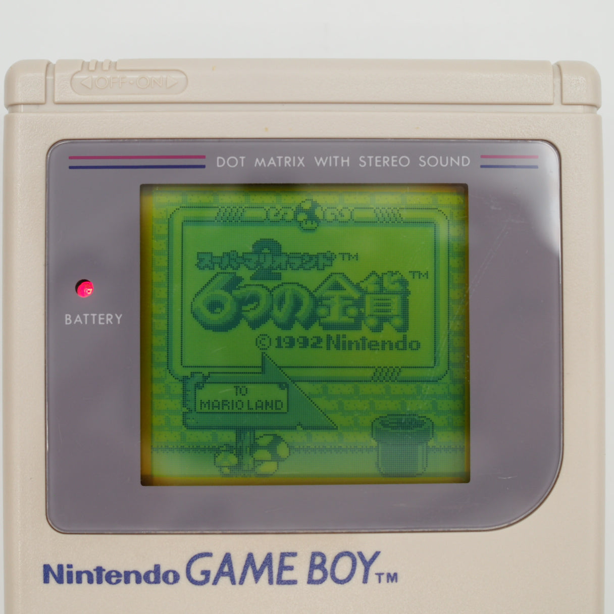 Used Nintendo GAME BOY Console DMG-01 Boxed Gray - Tested & Working CIB