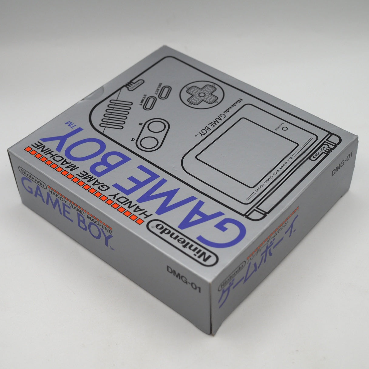 Used Nintendo GAME BOY Console DMG-01 Boxed Gray - Tested & Working