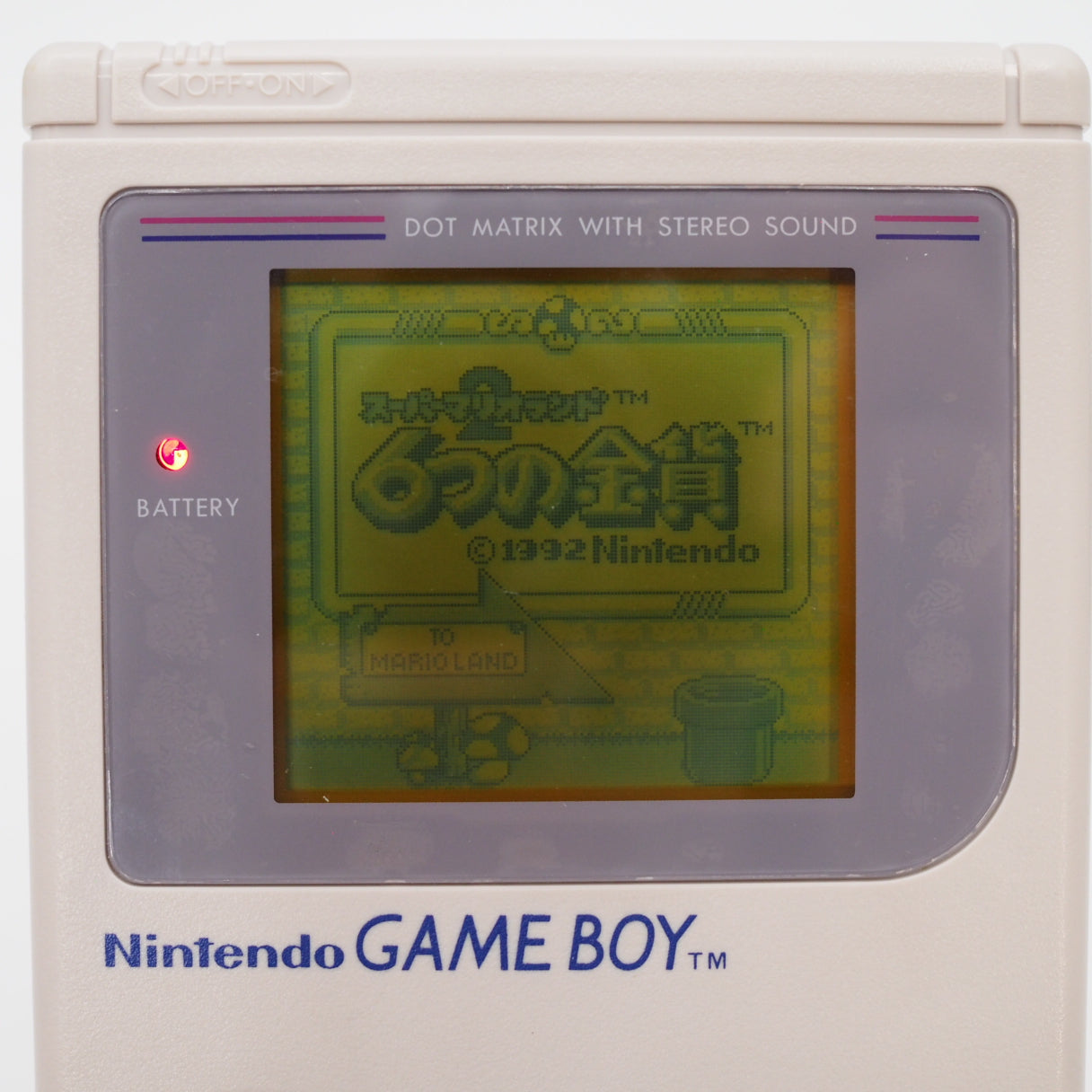 Used Nintendo GAME BOY Console DMG-01 Boxed Gray - Tested & Working