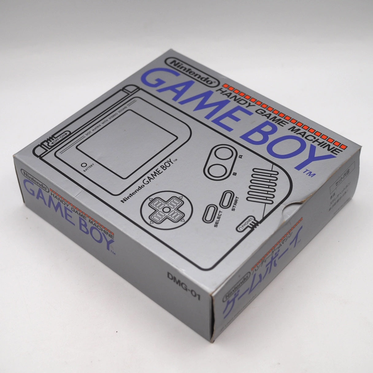 Used Nintendo GAME BOY Console DMG-01 Boxed Gray - Tested & Working CIB